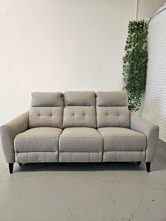 Alpendale - Fabric Power Reclining Sofa with Power Headrests